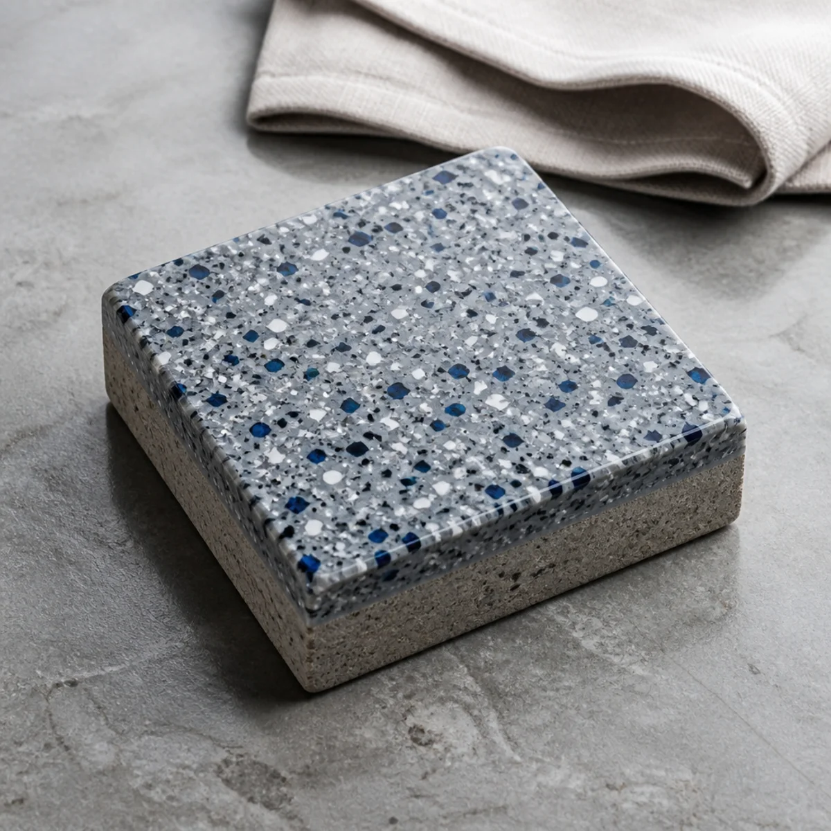 Durable coated concrete floor in a Texas warehouse