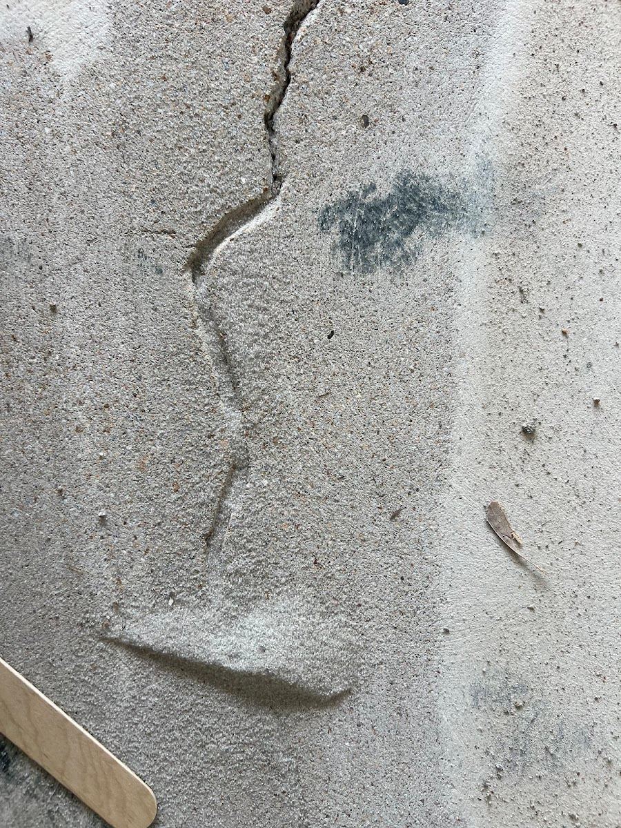 Decorative epoxy countertop surface