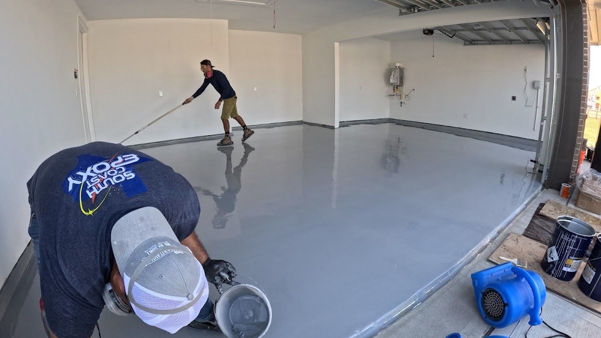 Surface Preparation project by South Coast Epoxy
